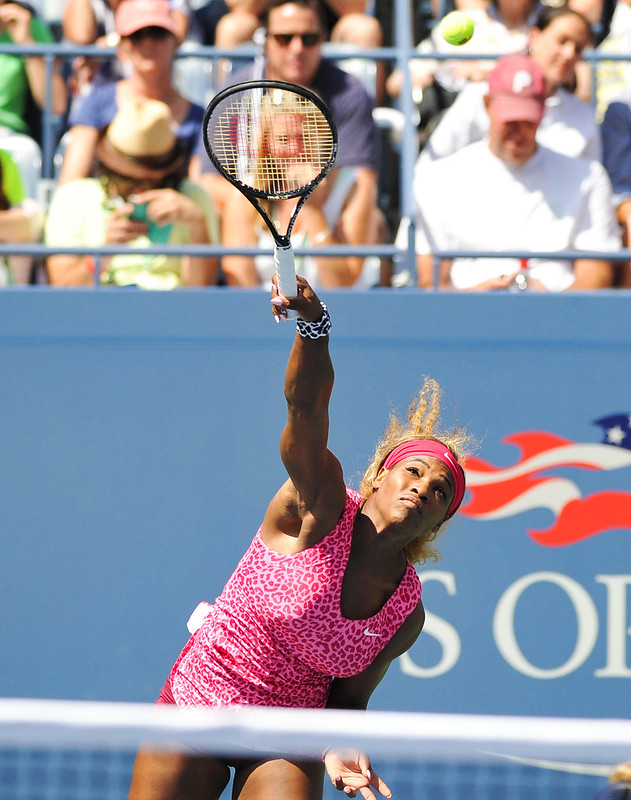 jogo de tenis, fui assistir um campeonato que o na…